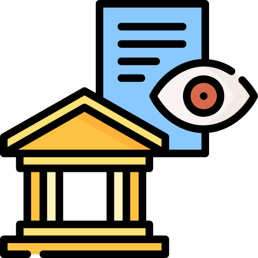 Transparent governance icon